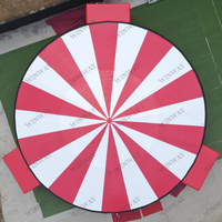 Grande tente de cirque gonflable commerciale, tente de fête gonflable portable pour l'extérieur, tente gonflable personnalisée pour la location de fêtes et de carnavals