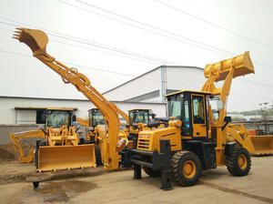 Diesel 4x4 roda traktor ekskavator pemuat Backhoe Hammer garpu jempol <span class=keywords><strong>Dozer</strong></span> mesin komponen inti kompetitif Backhoe <span class=keywords><strong>Loader</strong></span>