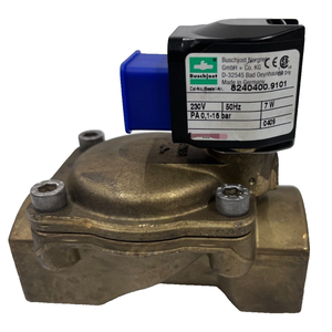Imi Buschjost 8240400.9101 2/2 Nc Solenoid G1' 230v Ac 16 Bar Baru Original Ready Stock Otomasi Industri Pac Dedicated Plc - Product Image 1