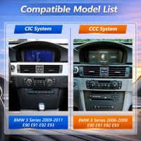 Écran tactile de voiture sans fil Apple Carplay 4 en 1 avec système Linux pour BMW Série 1 et 2 F20 F21 F22 F23 F45 2004-2016 NBT CIC CCC