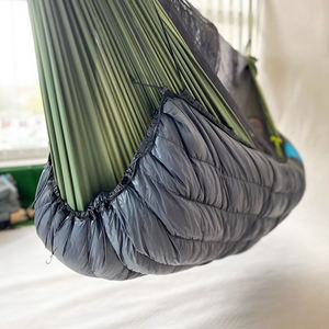 Hamac d'extérieur multifonctionnel <span class=keywords><strong>sous</strong></span>-couette <span class=keywords><strong>Couverture</strong></span> en duvet de canard rembourré chaud et imperméable en nylon pour le camping Hamac <span class=keywords><strong>sous</strong></span>-couette - Product Image 2