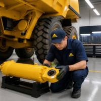 Conjunto de Cilindro de Repuesto 707-09-00102 para Camión Volquete HD785-7, Piezas de Reparación para Trabajo Pesado en Stock