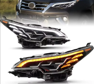 Koauto không thấm nước đèn pha phía trước đèn đầu đèn đầu ánh sáng LED cho TOYOTA FORTUNER 2015 2016 2017 2018 2019 2020 - Product Image 3