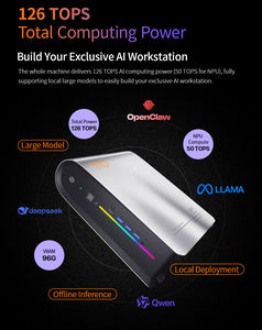 PELADN YO2, una Excelente Estación de Trabajo Móvil Openclaw con IA, Basada en AMD Ryzen AI Max+ 395, 128GB+2TB, Mini <span class=keywords><strong>PC</strong></span> - Product Image 5