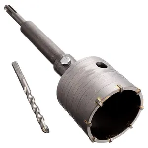 ZHONGZUAN Factory Price SDS Plus Shank Wall Concrete Hole Saw Core Drill Bit for Concrete Cement Stone Wall Drilling