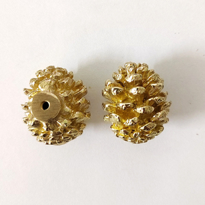 Factory Wholesale Brass Pinecone Furniture Hardware Decoration Drawer Handle Shoe Cabinet <strong>Door</strong> Pulls <strong>Knobs</strong> - Product Image 1