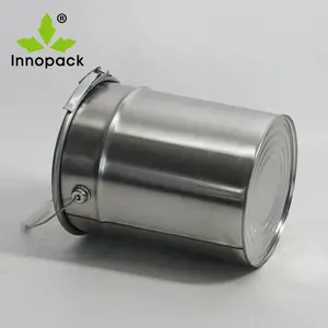 Metal open head paint pail/ lubricant barrel 20l/engine oil bucket 20 litre/oil drum