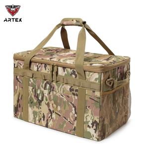 Sac de rangement tactique pour le camping, sac utilitaire, organisateur de cuisine de camping avec porte-hache et bandoulière - Product Image 1