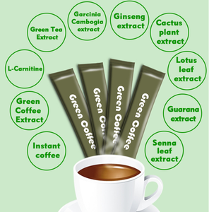 Poudre de café vert instantané amincissant naturel 10g * 20 sachets – Soutient la gestion du poids, idéal pour un usage quotidien et la vente en gros - Product Image 5