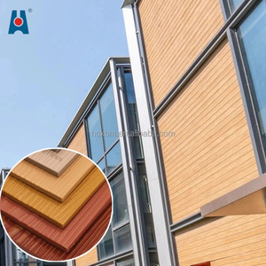 Paneles Decorativos Exteriores Impermeables para Paredes, Textura de <span class=keywords><strong>Madera</strong></span>, Revestimiento de Cemento con Aspecto de <span class=keywords><strong>Madera</strong></span>, Tableros de Fibrocemento, Revestimiento para Villas - Product Image 2
