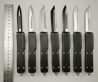 Couteau pliant EDC OT portable personnalisé, divers accessoires de poignée en aluminium CNC et styles de lames, couteau tactique d'extérieur OEM ODM