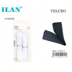 Nastro Velcro Ilan 2x100Cm con Chiusura a Strappo per Uso Domestico e Artigianale - Product Image 1