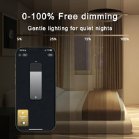 Module intelligent passerelle Zigbee Bilihondim, boîtier numérique variateur de lumière, haute qualité, 1 canal, 200W, sans fil, portée 30m, compatible Google Assistant, facile à utiliser