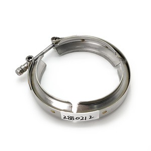 Pinces de <span class=keywords><strong>filtre</strong></span> <span class=keywords><strong>à</strong></span> <span class=keywords><strong>particules</strong></span> diesel en acier inoxydable 2880212 OEM pince DOC en bande V nouvelle condition - Product Image 2