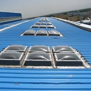 맞춤형 태양 보호 둥근 사각형 지붕 돔 채광창 PC 폴리 카보네이트 시트로 제작 - Product Image 4