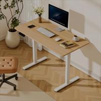 Bureau debout ergonomique réglable pour ordinateur, moderne, convertible, pliable, automatique, pour la maison, l'école, le bureau, l'appartement, en fer et en métal, 60 kg