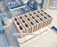 Machine automatique à blocs de béton QTJ4-25D, machine à fabriquer des blocs creux en ciment