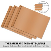 Tapis de four magique, comme vu à la télévision, tapis de barbecue, grand, épais, résistant, extra large, 400*330MM