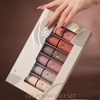 Nouvelle conception 2026 – Kit de vernis à ongles gel couleur OEM à marque privée pour le nail art – Ensemble complet de vernis gel pour ongles OEM avec votre logo