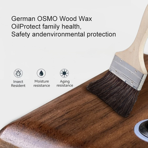 לוח עץ מלא קיר לוח עגול כפתור eu רטרו הוביל 86 סוג מתג שחור אגוז מגנטי עיצוב לוח מגנטי 1g2way 110-250v - Product Image 3