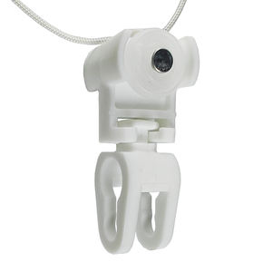 Glissières modernes en plastique silencieuses pour <span class=keywords><strong>rideaux</strong></span> <span class=keywords><strong>à</strong></span> plis ondulés, pour systèmes de rails de stores et <span class=keywords><strong>rideaux</strong></span> - Product Image 1