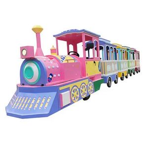 Tren Eléctrico para Parque de Atracciones, Equipo de Tren Mini sin Rieles para Parque de Atracciones - Product Image 2