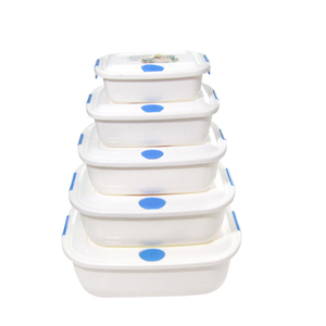Offre Spéciale : Ensemble de 5 Boîtes Alimentaires Hermétiques en PP de Haute Qualité avec Couvercles – <span class=keywords><strong>Accessoires</strong></span> de Cuisine Essentiels - Product Image 1