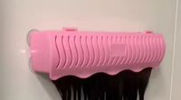 Wanmei Maßgefertigter Haarextensions-Halter Salon-Organisationsständer Synthetisches Bürstenmaterial Wandmontierte Perücken-Aufbewahrungsbox