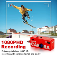 Caméra numérique miniature portable à clip magnétique pour la sécurité personnelle, les réunions, le sport, la randonnée en plein air