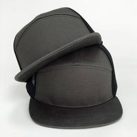 Gorra Trucker Personalizada Retro de 5 Paneles, Tejido Oxford, Transpirable, Impermeable, Diseño Deportivo Vintage con Estampado de Leopardo, Unisex para Niños