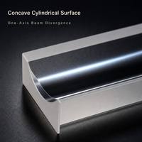 Lentille cylindrique optique plano-concave BK7 avec revêtement antireflet pour la correction de l'astigmatisme et la mesure laser