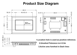 Accessoires JIKONG JK BMS, écran tactile LCD 4,3 pouces pour batterie Li-ion/LiFePo4/LTO BMS 4S-8S-16S-24S 40A-100A-200A-300A - Product Image 4