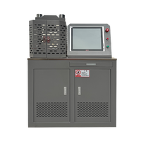 Machine d'essai numérique automatique de la résistance à la flexion et à la compression du mortier de ciment pour laboratoire d'essais en génie civil