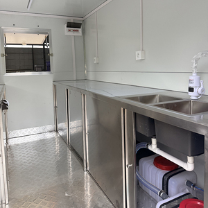 Camion de restauration de luxe, <span class=keywords><strong>remorque</strong></span> de food truck, <span class=keywords><strong>voiture</strong></span> de restauration mobile, camionnette de restauration de rue, <span class=keywords><strong>remorque</strong></span> à glaces avec toilettes à vendre - Product Image 5