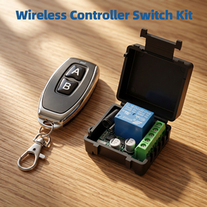 Interruttore Wireless ad Alta Sensibilità DC12V per Controllo Remoto di Porte da Garage e Motori per Tapparelle - Product Image 1