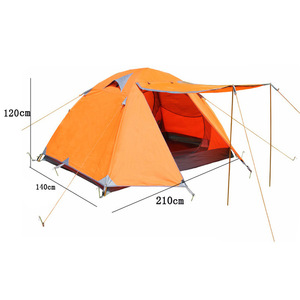 Carpa Yurt Hexagonal Mongola de Doble Capa para Verano, Carpa Automática para 5-7 Personas, para Viajes al Aire Libre, YC-0224, Carpa de Apertura Automática - Product Image 2