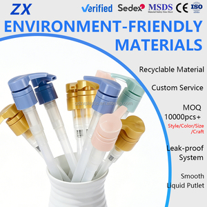 Envase Cosmético Ecológico a Prueba de Niños con Bomba Dosificadora Monodosis de Fácil Apertura, Botella Airless para Suero, Cabezal Dosificador de PP para Loción Corporal - Product Image 3