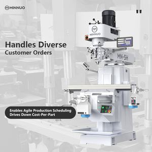 Fresadora de torreta vertical multiusos | Potencia de 5 HP para talleres de mecanizado y reparación generales - Product Image 3