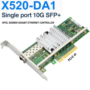 เลกูโอการ์ดเชื่อมต่อเครือข่ายแบบมีสายภายในประสิทธิภาพสูง PI29F11 NGFF M.2 PCIe X8 10Gbps SFP+ สำหรับเดสก์ท็อปพร้อมไฟเบอร์ 82599 X520-DA1 - Product Image 4
