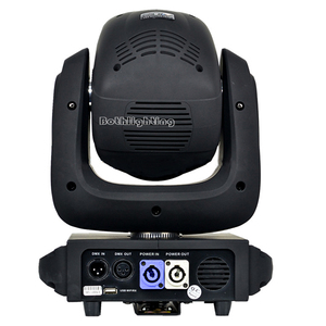 Projecteur LED mobile 100W SPOT 4X10W WASH avec mise au point motorisée, écran OLED, DMX 512 pour éclairage de scène, <span class=keywords><strong>mariage</strong></span>, <span class=keywords><strong>DJ</strong></span>, fête - Product Image 4