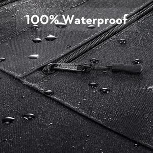 Portafolio de Arte con Muestra Gratuita, Estuche de Lona Negra para Portafolio de Arte de 20x26 Pulgadas con Correa de Hombro Desmontable, Esquinas de Cuero - Product Image 5