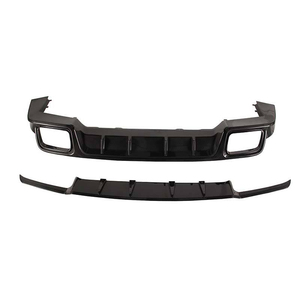 Kit de carrosserie en Fiber de carbone sec de haute qualité diffuseur de pare-chocs arrière séparateur de lèvre becquet pour <span class=keywords><strong>Porsche</strong></span> <span class=keywords><strong>Cayenne</strong></span>/coupé/Turbo 2018 - 2024 - Product Image 2