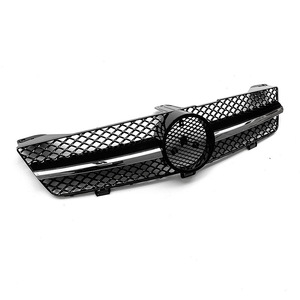Usine W219 Grill ABS noir brillant <span class=keywords><strong>calandre</strong></span> Style <span class=keywords><strong>AMG</strong></span> <span class=keywords><strong>calandre</strong></span> pour Mercedes Benz <span class=keywords><strong>CLS</strong></span> classe W219 2009 2010 2011 - Product Image 3