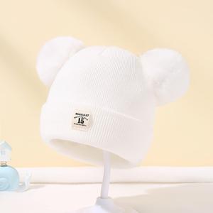 Gorro de Invierno para Bebés de 0 a 12 Meses, Gorro Cálido con Diseño Tejido para Recién Nacidos - Product Image 6