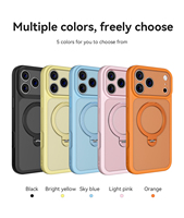 Transformez instantanément votre iPhone en iPhone 17 Pro Max Air - Support métallique rotatif magnétique puissant pour coque de téléphone antichoc - Haute qualité
