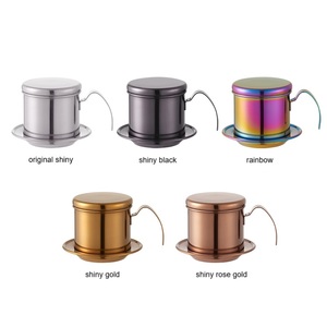 Việt Nam cà phê lọc truyền thống nhỏ giọt cà phê tái sử dụng inox Phin Lọc thép không gỉ cà phê Lọc Maker - Product Image 1