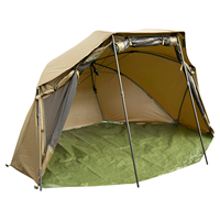 Haute qualité en gros carpe tente géants pêche à la ligne directe parapluie Brolly Bivvy 2 homme à vendre
