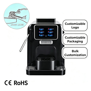 Cafetera Automática de Extracción Concentrada para Uso Doméstico y Comercial, Estilo Americano e Italiano, con Vaporizador de Leche - Product Image 1