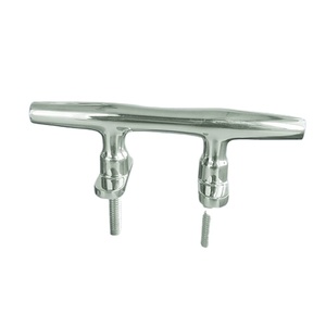 Stainless Steel 316 Marine Dock Rope Mooring Bitt Hollow Base Cleat/HERRESHOFF 5 Inch Studs Nuts <b>Yacht</b> Boat Hardware Accessories - Product Image 1