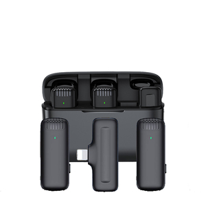 BMG S10-I-2 2 kablosuz mikrofon yaka tipi uygulanabilir iPhone için vlog - Product Image 1